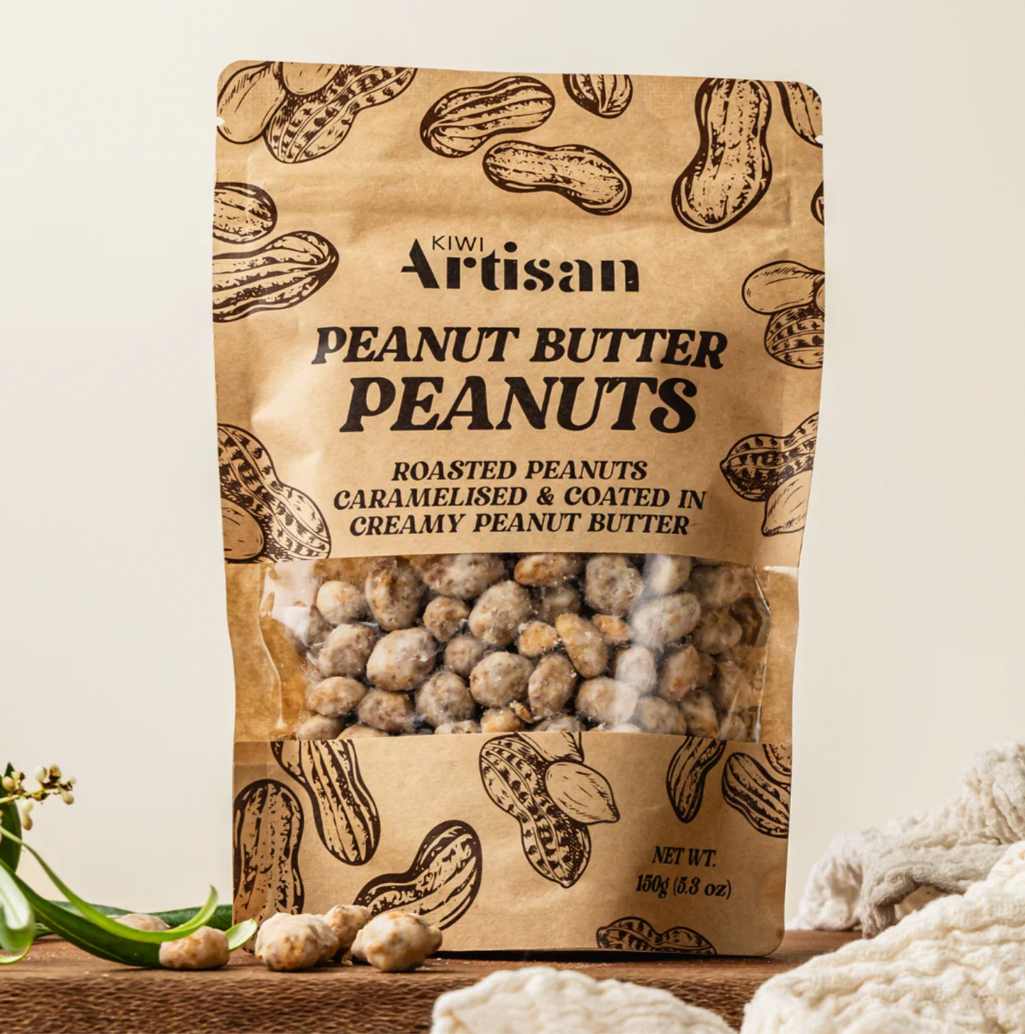 The Kiwi Artisan Co | Peanut Butter Peanuts