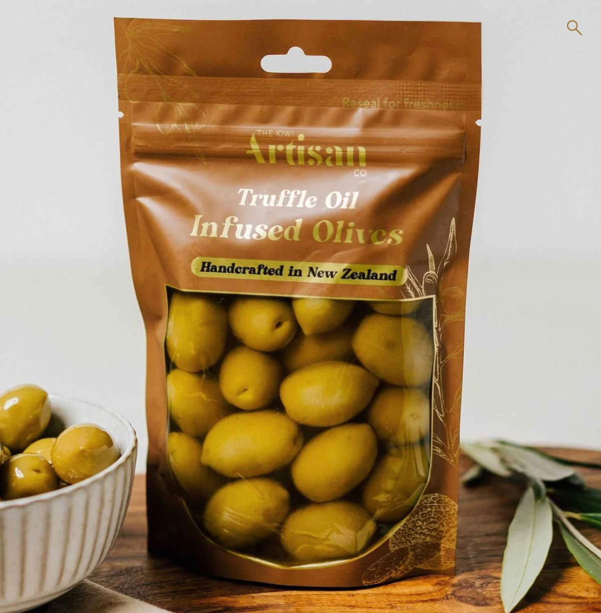The Kiwi Artisan Co | Truffle Oil Infused Olives