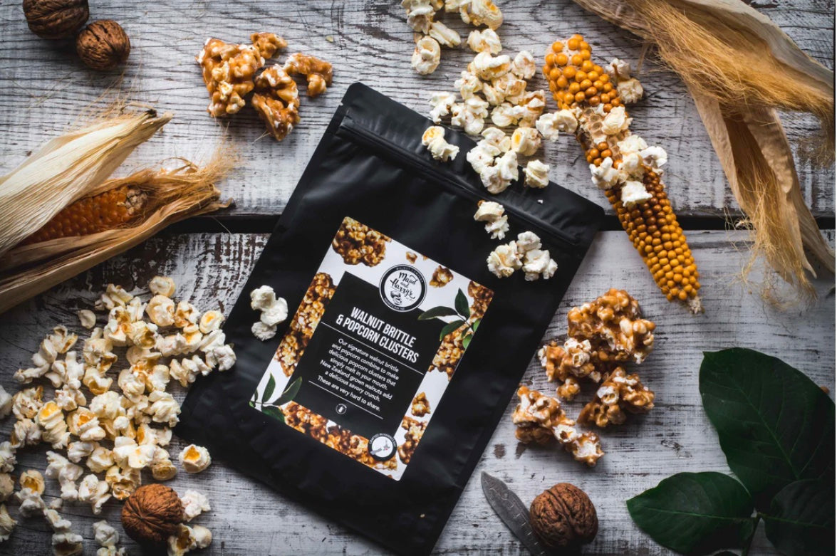 Maud and Harry's Walnut Co | Popcorn Brittle Clusters