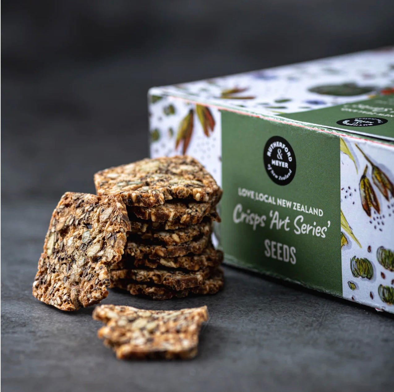Rutherford & Meyer | 'Art Series' Crisps – Seeds