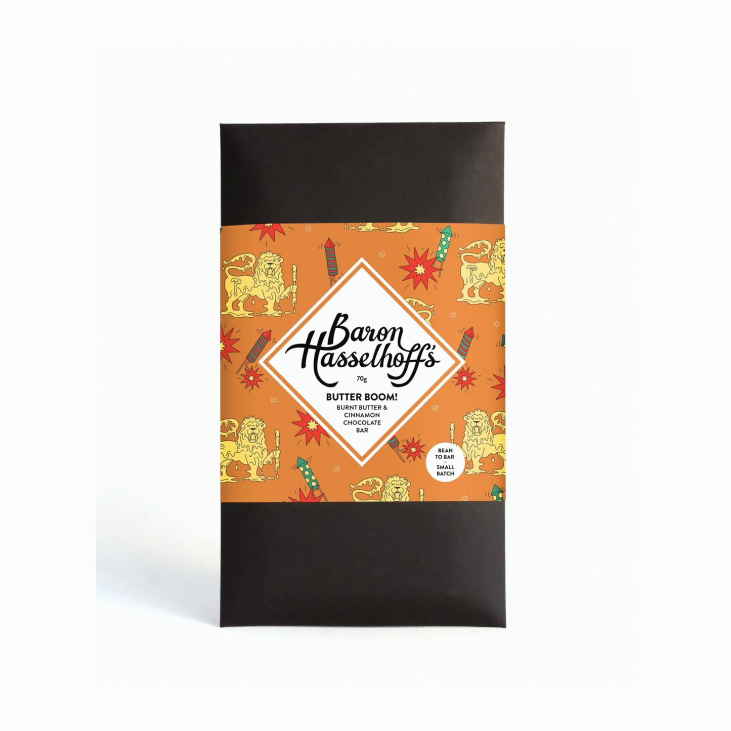 Baron Hasselhoff's | Butter Boom! Burnt Butter & Cinnamon Chocolate bar