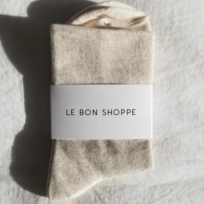 Le Bonne | Sneaker Socks - Oatmeal