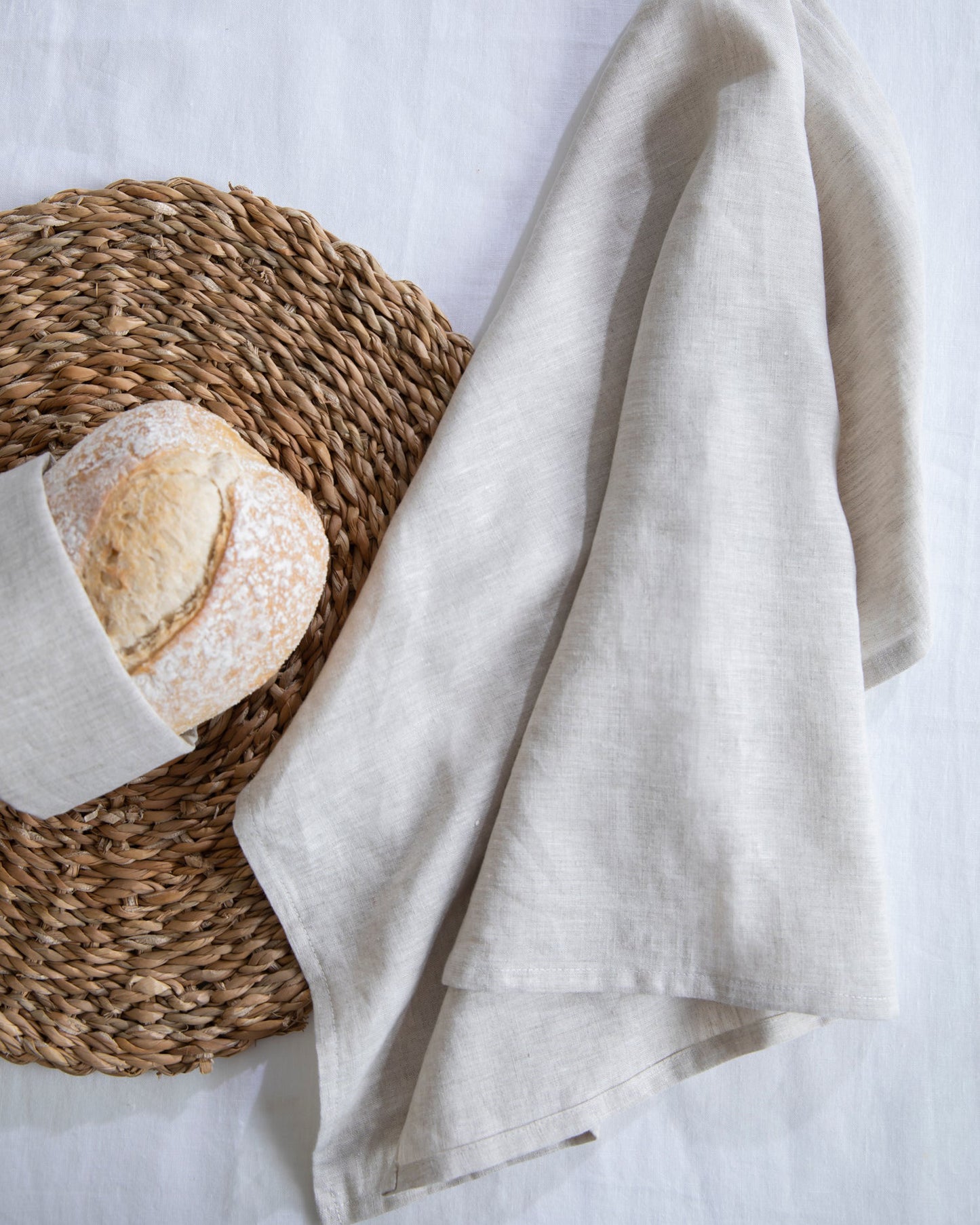 Wallace Cotton | Pure Linen Tea Towel