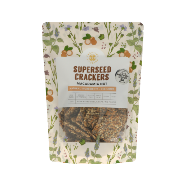 Superseed Crackers | Macadamia Nut