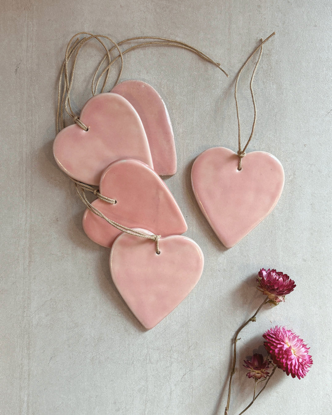 Anna M Clay | Ceramic Love Hearts