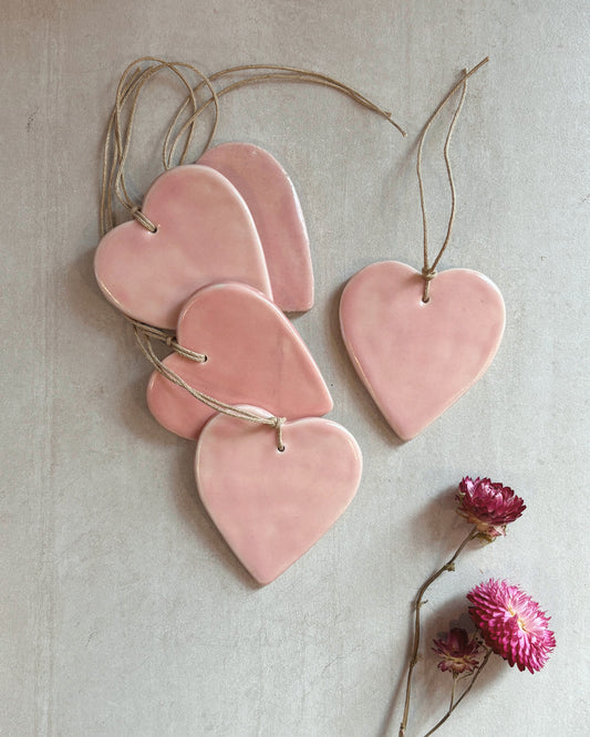 Anna M Clay | Ceramic Love Hearts