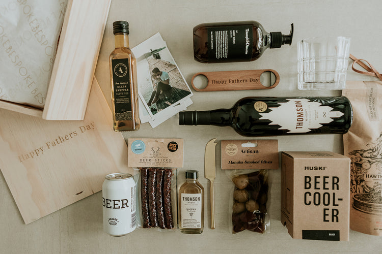 Bespoke Gift Boxes, hampers, gift ideas, NZ made food, drinks & gifts