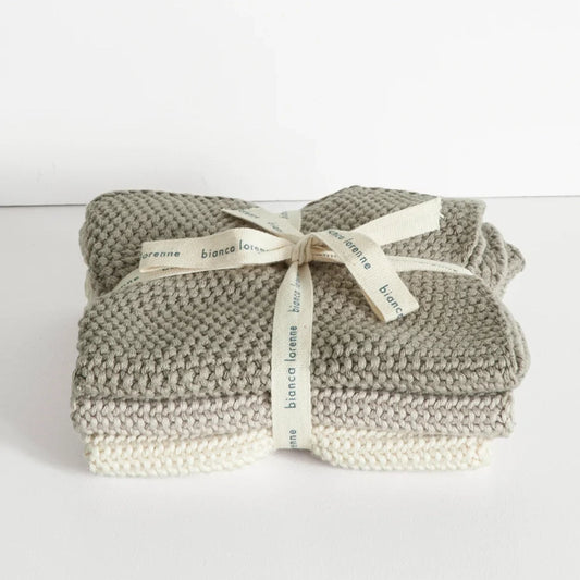 Bianca Lorenne | Organic Cotton Washcloths - Bespoke Gift Boxes
