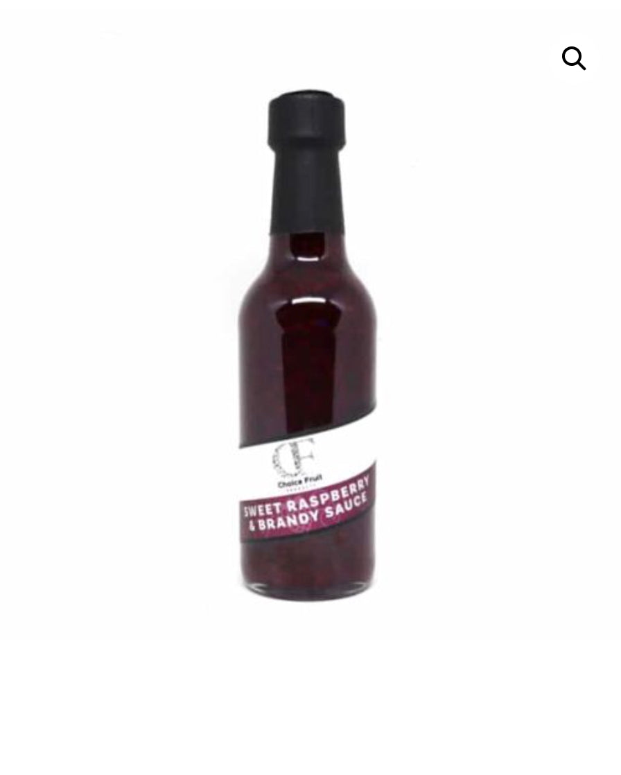 Choice Fruit Products | Sweet Raspberry & Brandy Sauce - Bespoke Gift Boxes