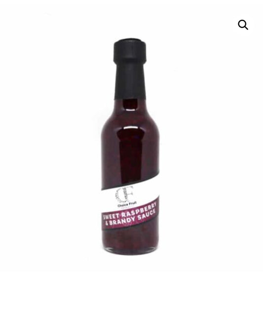 Choice Fruit Products | Sweet Raspberry & Brandy Sauce - Bespoke Gift Boxes