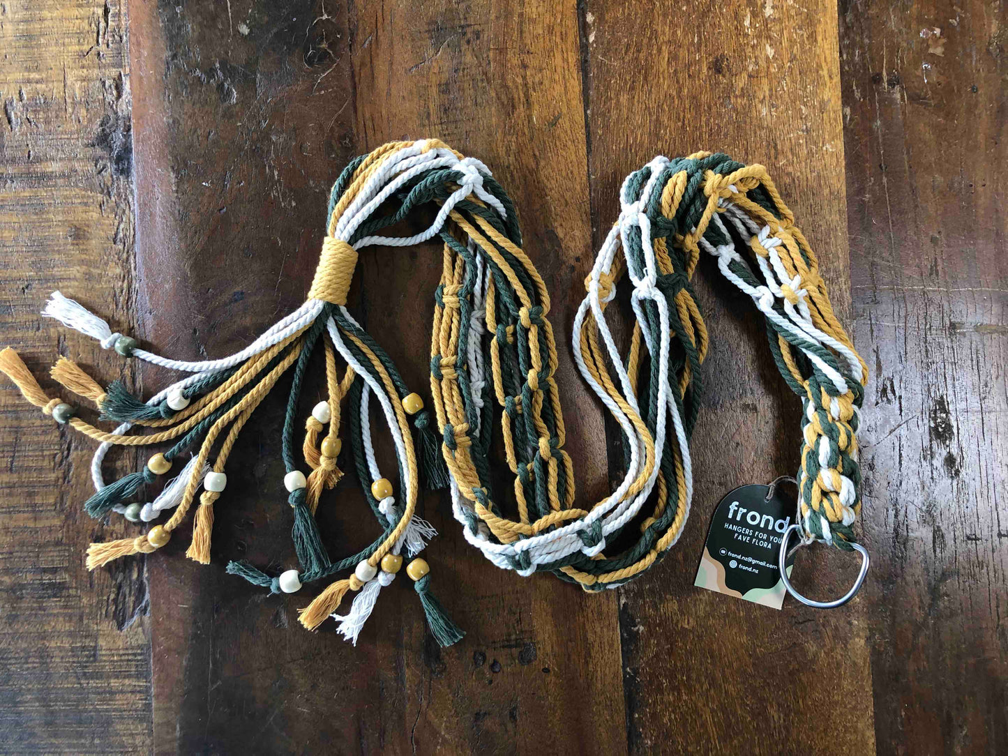 Frond | Macrame Plant Hanger - Bespoke Gift Boxes