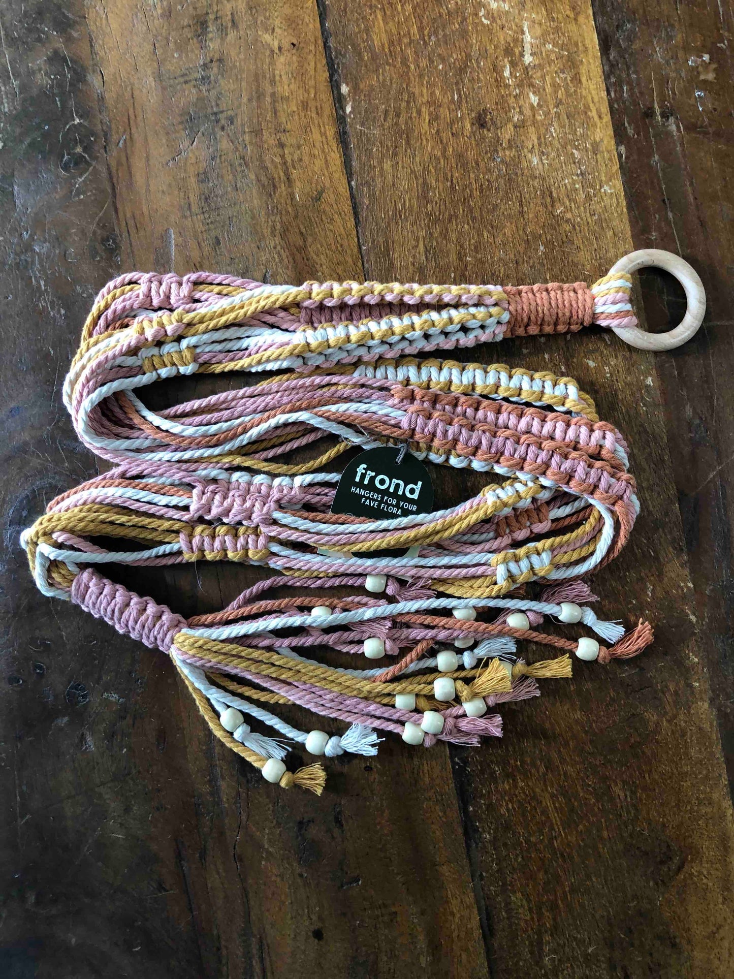 Frond | Macrame Plant Hanger - Bespoke Gift Boxes