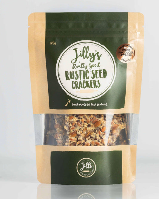 Jill's Complements | Jilly's Rustic Seed Crackers