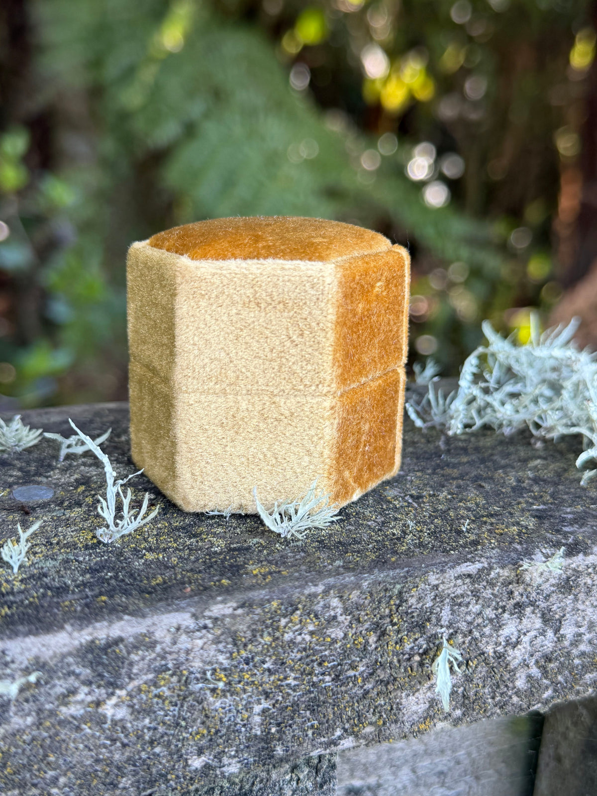 Velvet Heirloom Ring Box