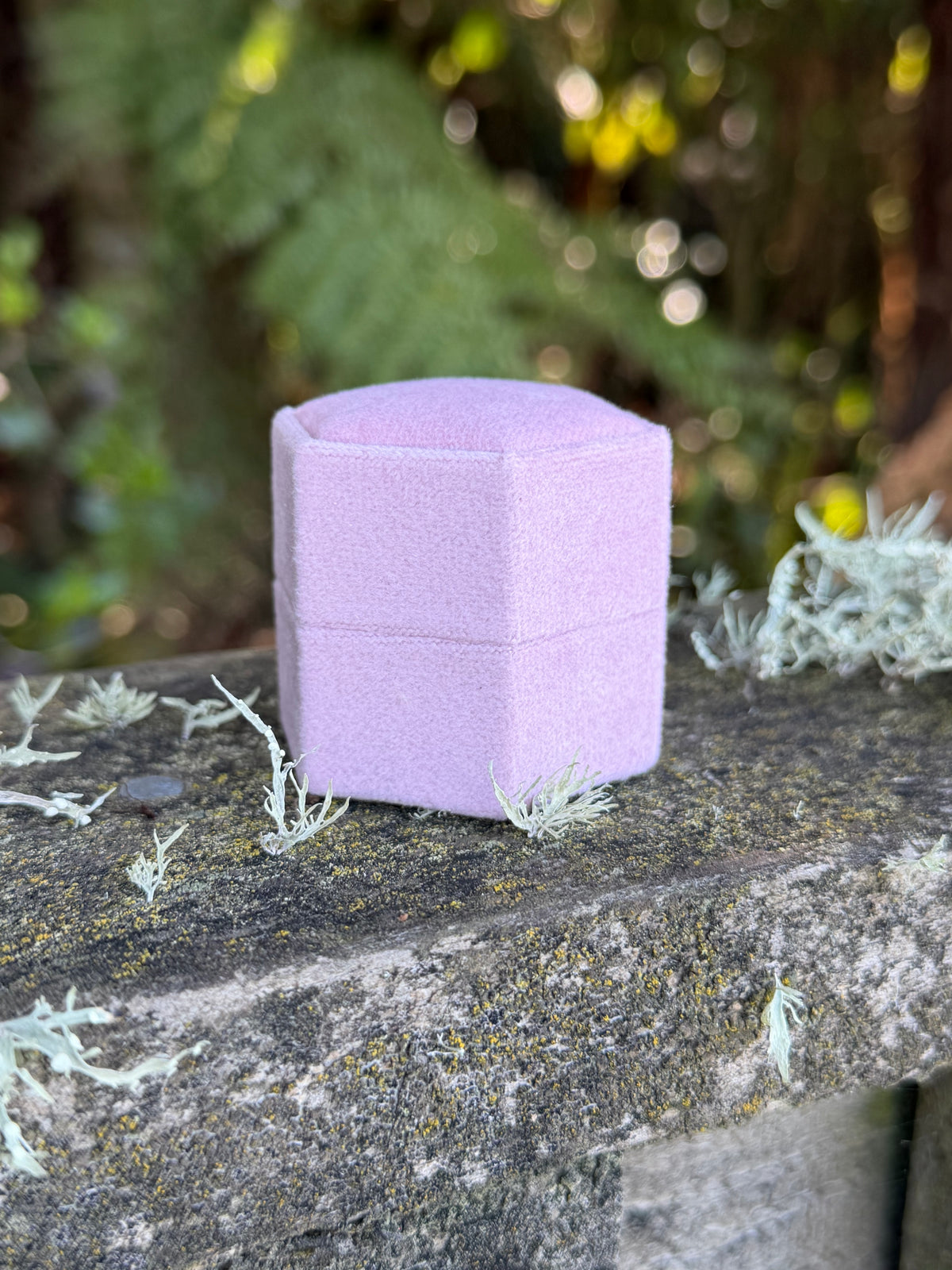 Velvet Heirloom Ring Box