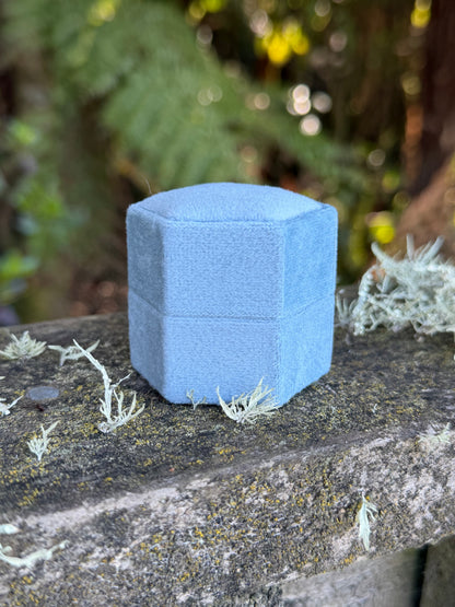 Velvet Heirloom Ring Box
