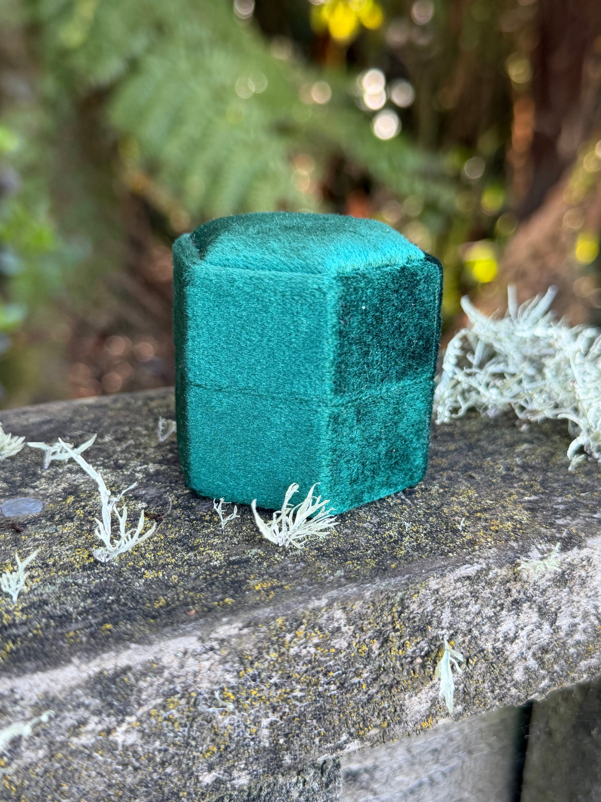 Velvet Heirloom Ring Box