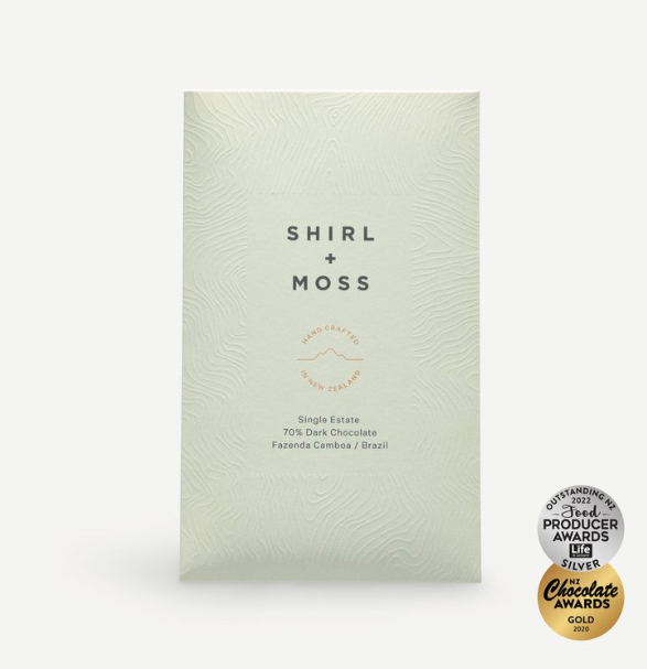Shirl + Moss Chocolate | Single Estate 70% Dark - Bespoke Gift Boxes