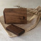 Walnut Mini Box + USB set with engraving - Bespoke Gift Boxes