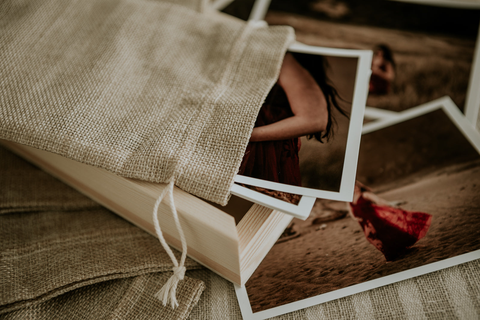 Natural Jute Bags | 2 sizes - Bespoke Gift Boxes