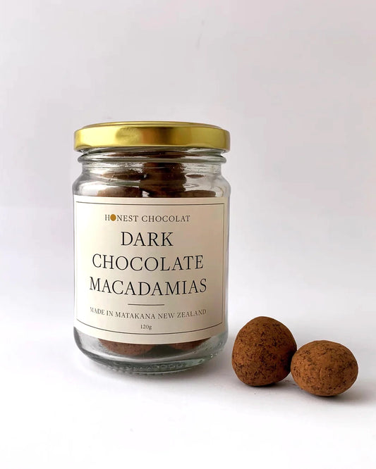 Honest Chocolat | Dark Chocolate Macadamias - Bespoke Gift Boxes