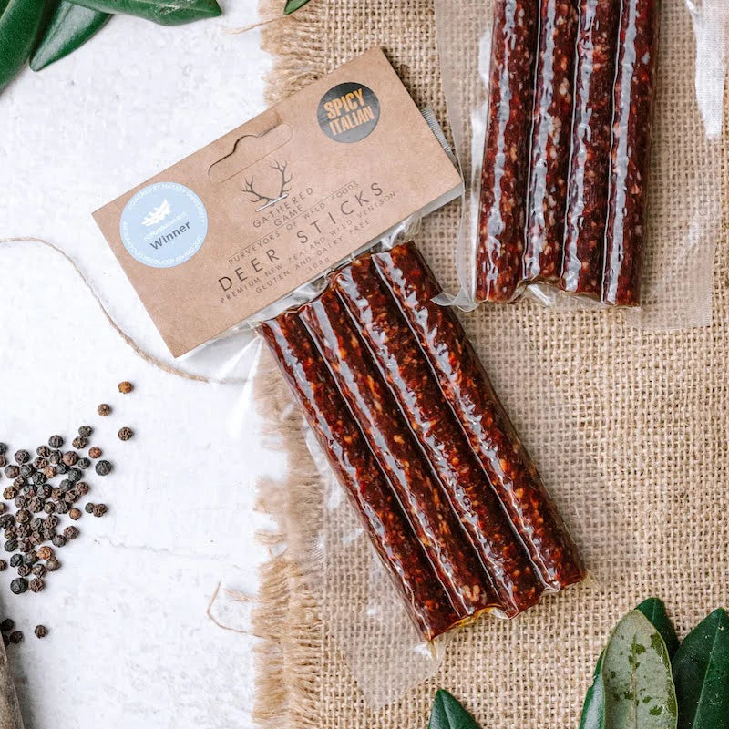 Gathered Game | Wild Venison Deer Sticks