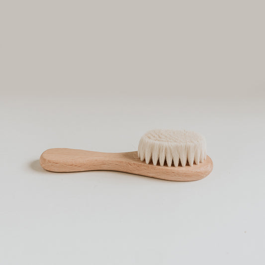Goat Wool Baby Hair Brush
